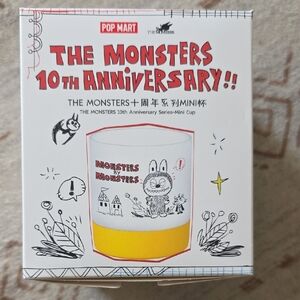 Pop Mart The Monsters 10th Anniversary Mini Cup - Mokoko